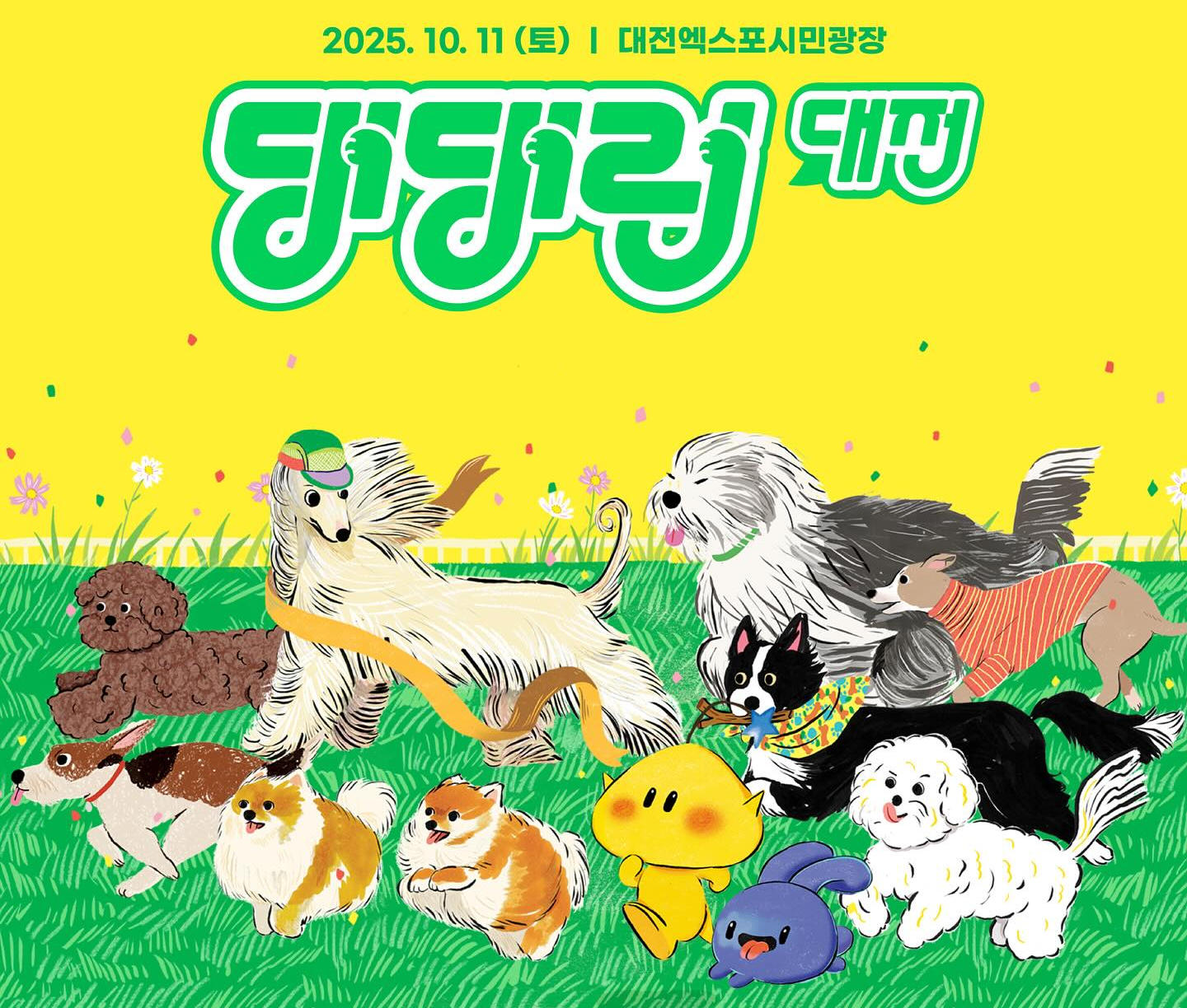 댕댕런 대전 2025.10.11(토) 대전엑스포 시민광장