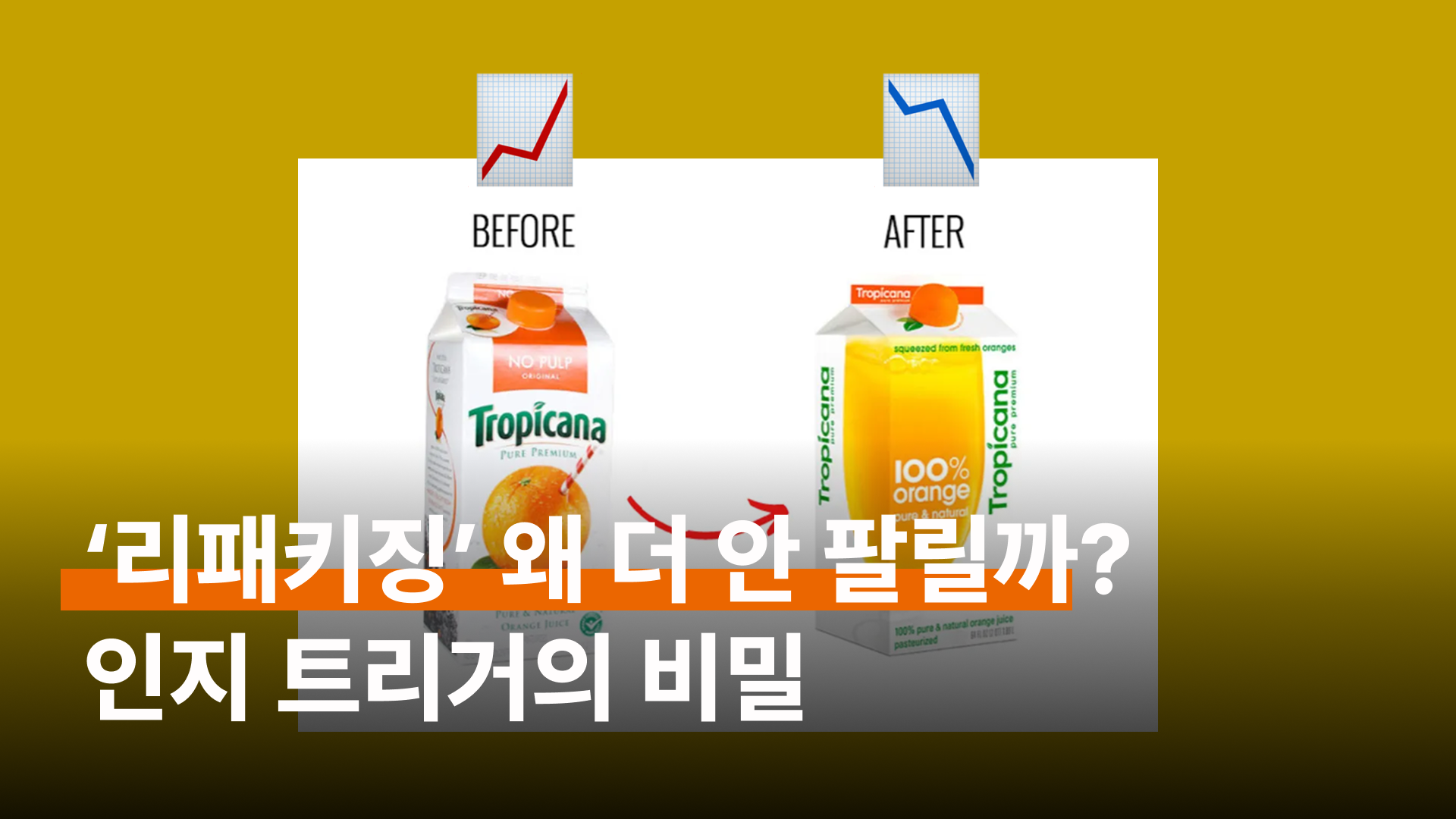 ‘리패키징’ 왜 더 안 팔릴까? 인지 트리거의 비밀