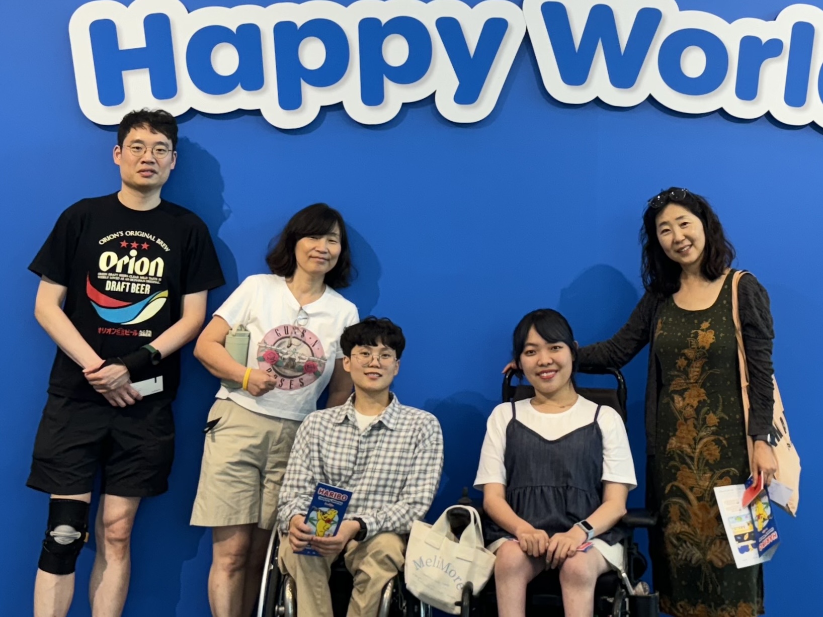 무의 팀원들 사진. 왼쪽부터 김형주, 홍윤희, 주성희, 위유진, 나정민.