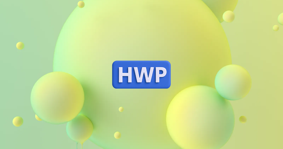 HWP 문서 구조화를 위한 Parser 솔루션