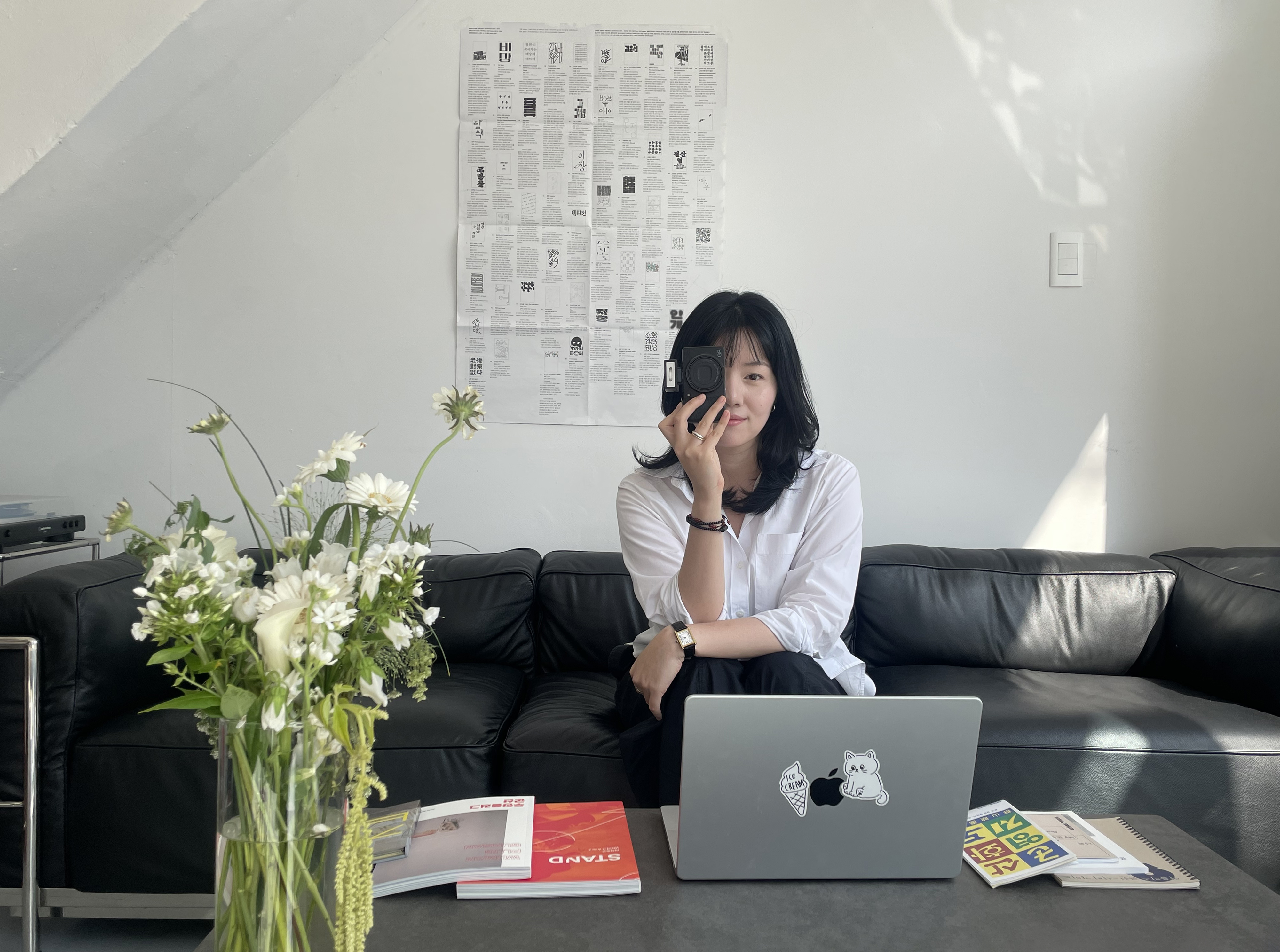 ▲ 전북 군산시 영화동에 위치한 우만컴퍼니 사무실에서 만난 김나은 대표 ⓒ희망제작소