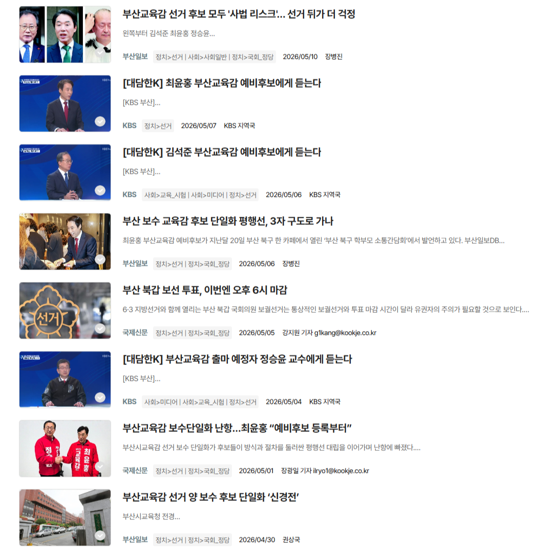 부산민주언론시민연합 기록 이미지